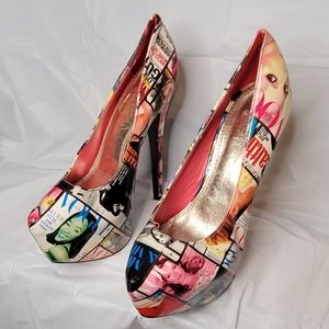 Vogue Magazine Stiletto Heels